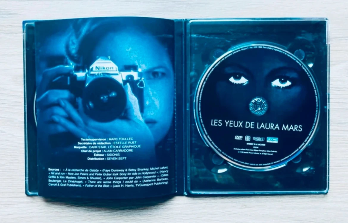 Mediabook Blu-ray DVD Les Yeux de Laura Mars. – photo 4